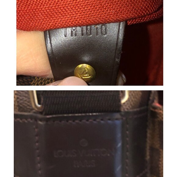 ** SOLD**LOUIS VUITTON Authentic Broadway Damier Ebene Messenger Crossbody Bag - Picture 16 of 16
